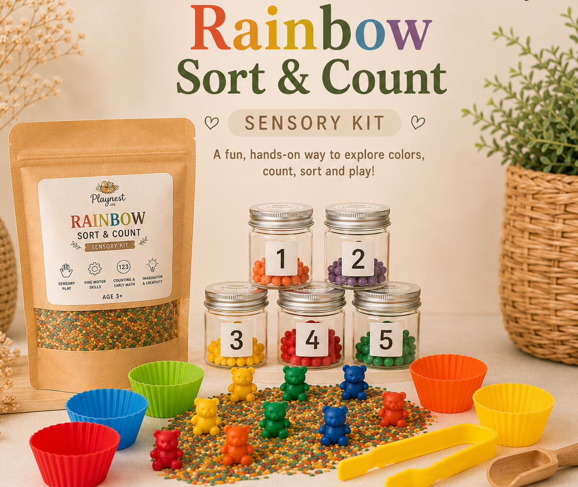 Sort & Count Sensory Box