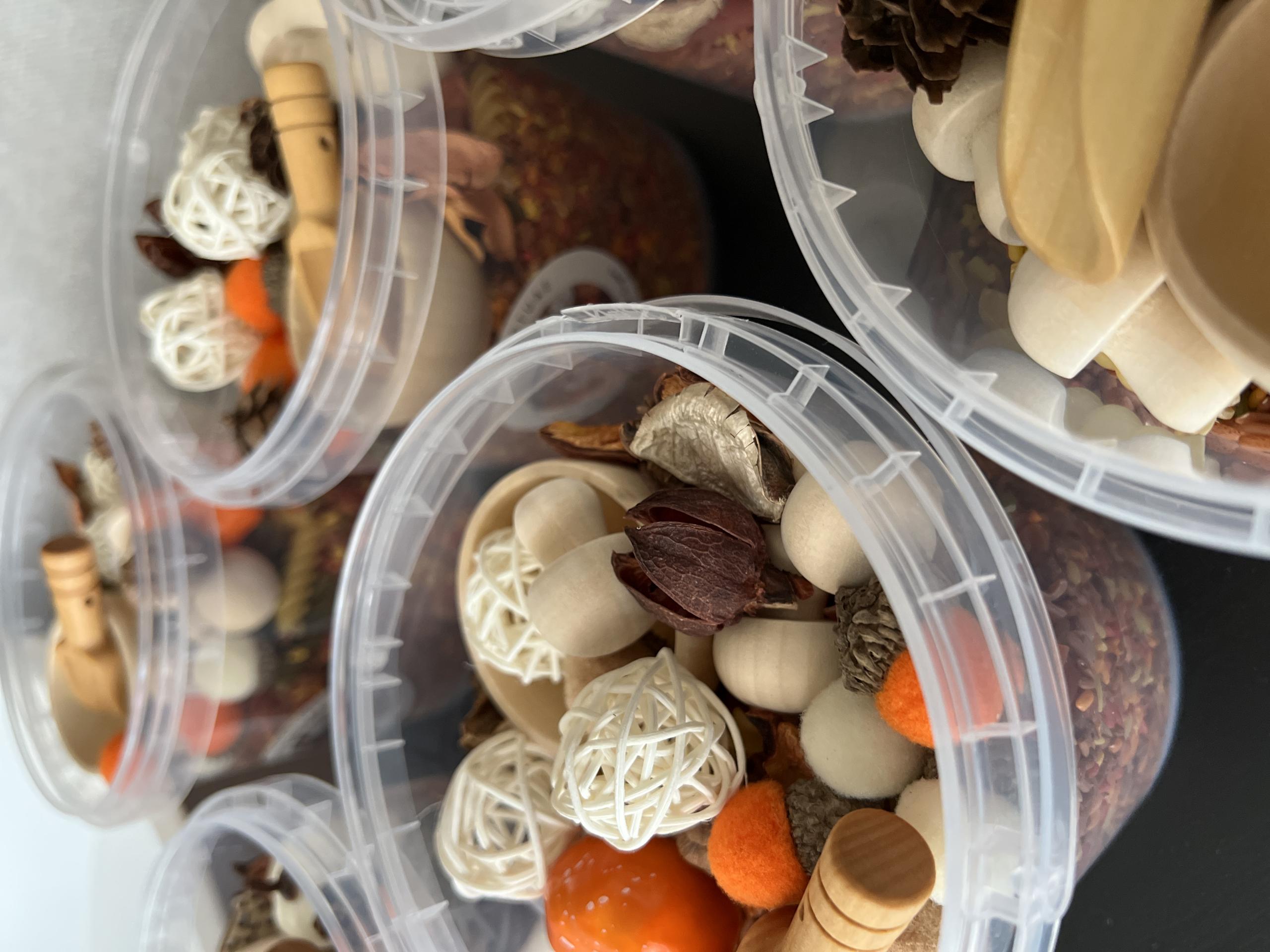 Pumpkin & Pine Play Dough Kit - Image 4