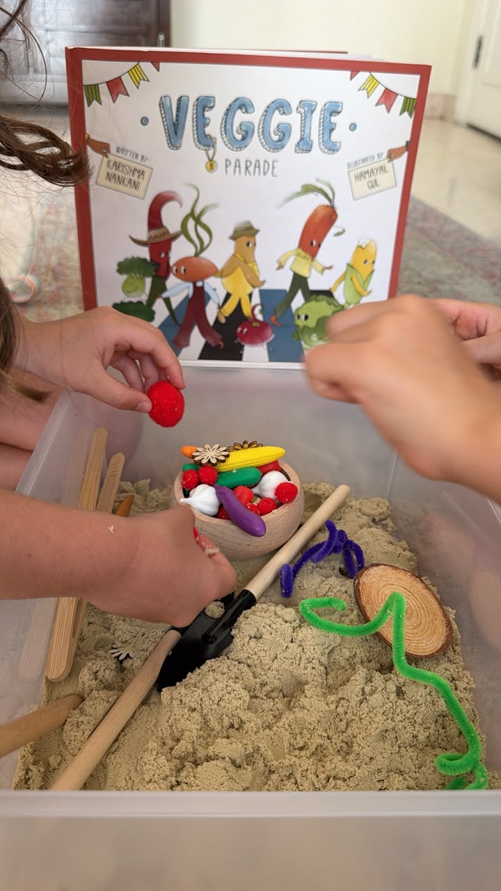 Veggie Parade Sensory Box - Image 2