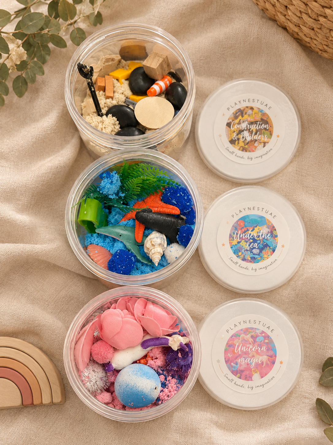 Sensory Jars Party Favors